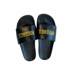 Hoodrich Sliders Black & Gold - Image 5